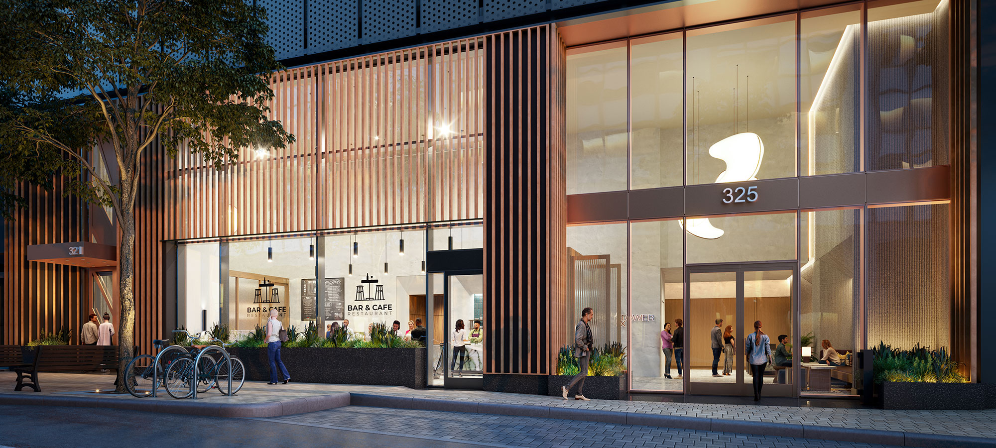 Office Entrance at ATX Tower
